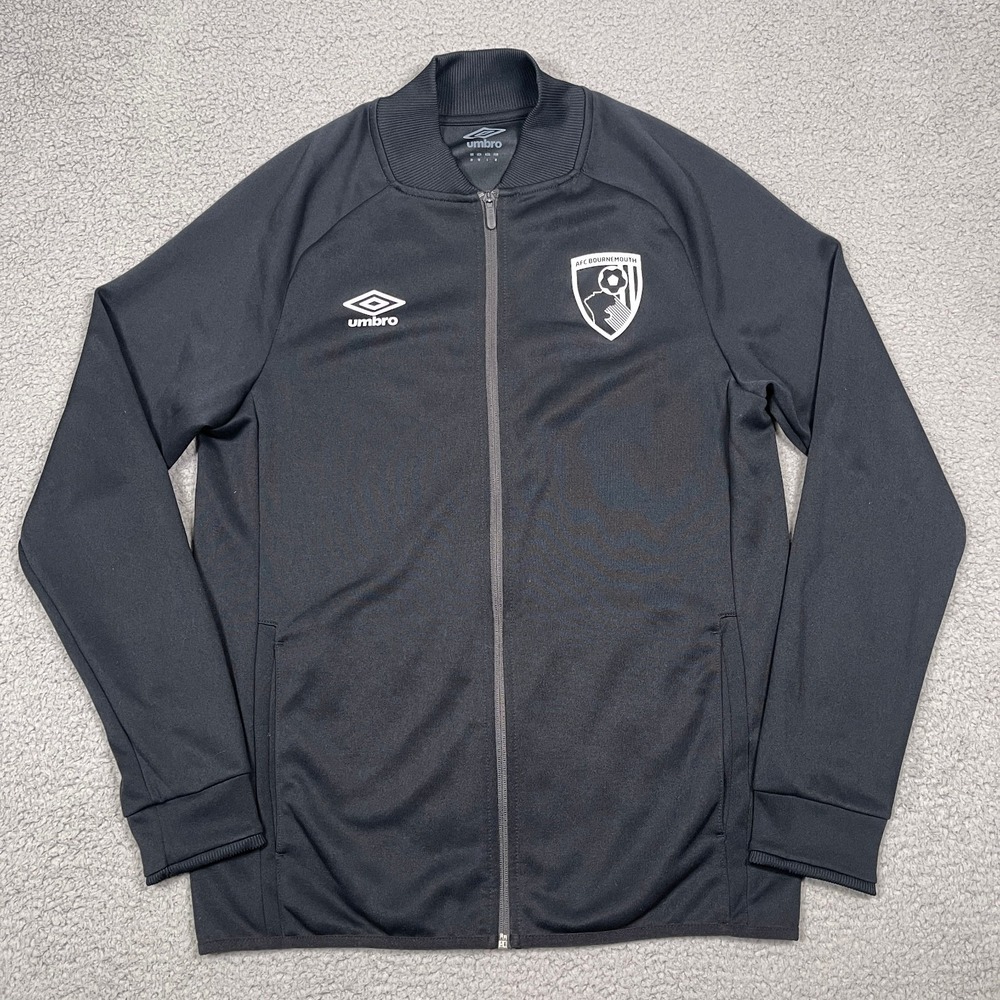 Umbro FC‎ Bournemoth Track Jacket Mens L Black Training Soccer Football City